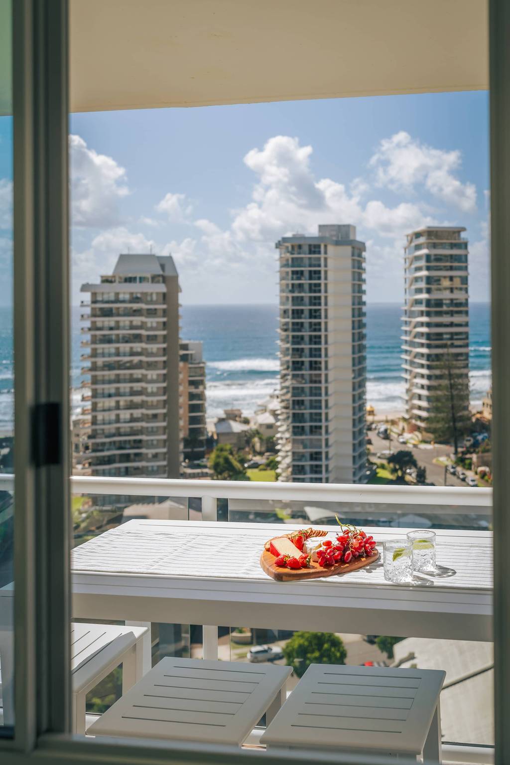 Morning on the balcony